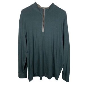 The Normal Brand‎ Men's Puremeso Quarter Zip Pullover Long Sleeve Shirt Size XXL